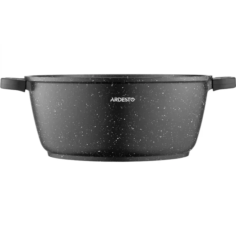 Κατσαρόλα με καπάκι Ardesto Gemini Anzio, Black (AR2426GE)