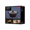 Κατσαρόλα με καπάκι Ardesto Gemini Anzio, Black (AR2426GE)