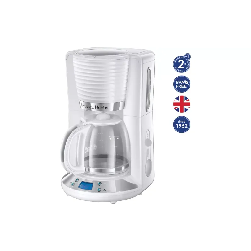 Cafeteira de gotejamento Russell Hobbs Inspire, White (24390-56)