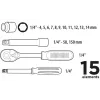 Kit de ferramentas Top Tools (38D525)