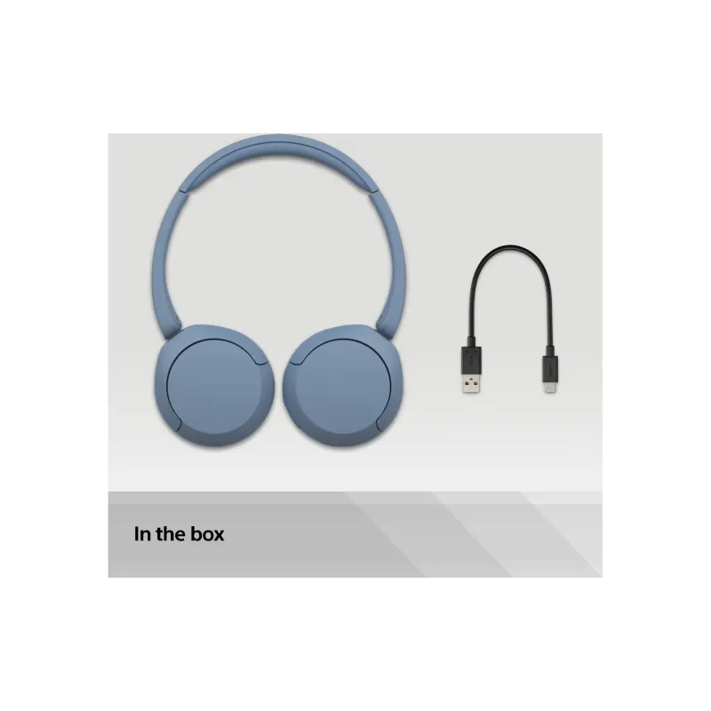 Fones de ouvido Sony, Blue (WHCH520L.CE7)