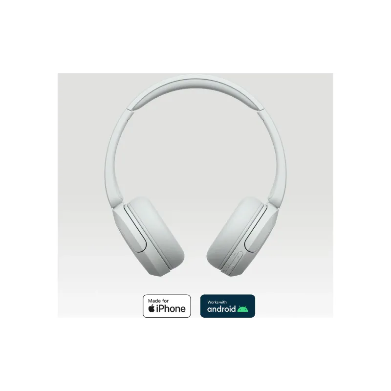 سماعات الرأس Sony, White (WHCH520W.CE7)