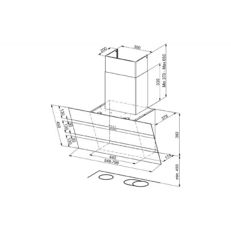 Napa Faber A80, White (330.0538.523)