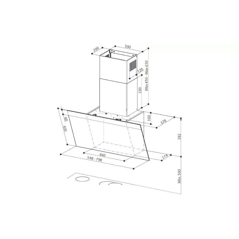 Napa Faber A80, Black (330.0612.374)
