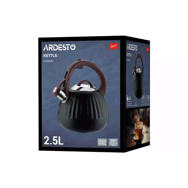 Kotliček Ardesto, Black (AR1958KS)