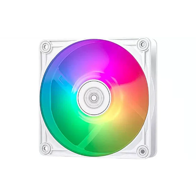 مروحة العلبة SilverStone, White (SST-VS120W-ARGB)