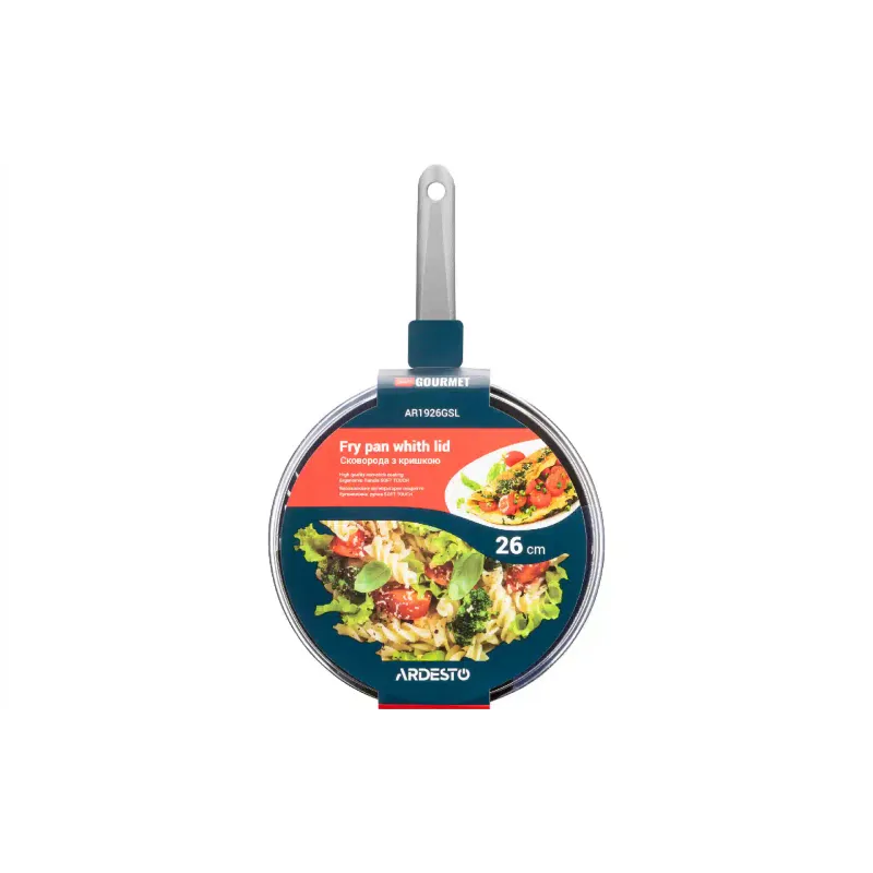 Bratpfanne mit Deckel Ardesto Gemini Gourmet Vasto, Grey (AR1926GSL)