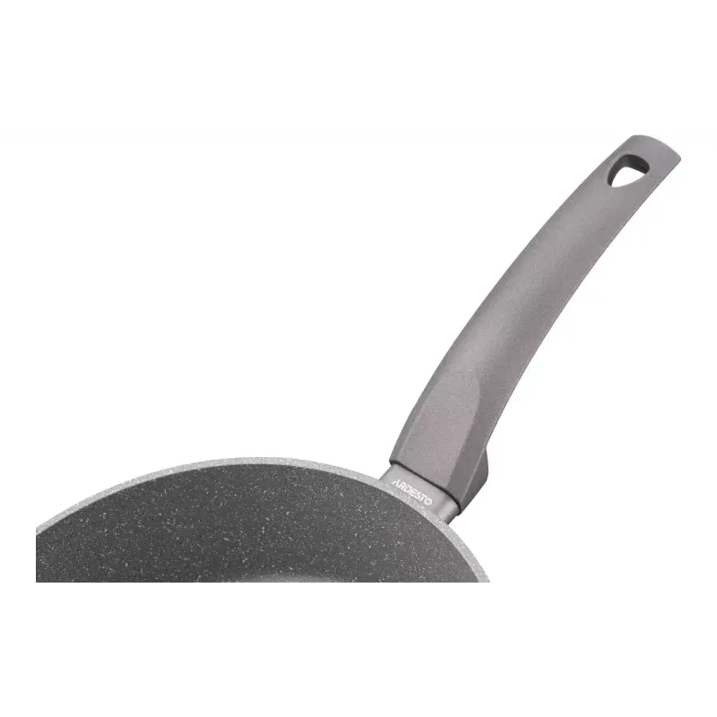 Глибока сковорода з кришкою Ardesto Gemini Gourmet Apulia, Gray (AR2426GGL)