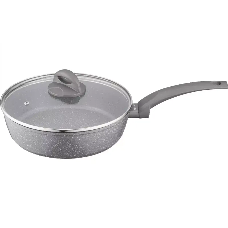 مقلاة عميقة مع غطاء Ardesto Gemini Gourmet Apulia, Gray (AR2424GGL)