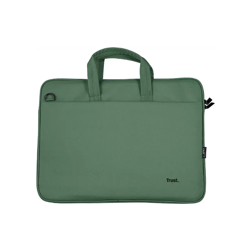 Bolsa para laptop Trust Bologna Slim Laptop Bag, Green (24450)