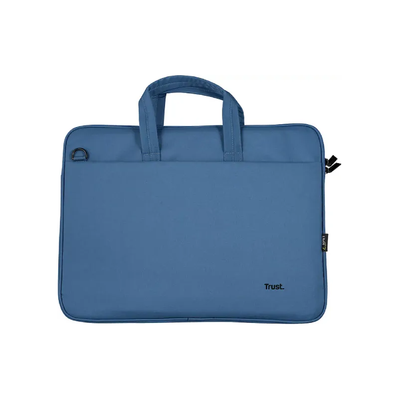 Bolsa para laptop Trust Bologna Slim Laptop Bag, Blue (24448)