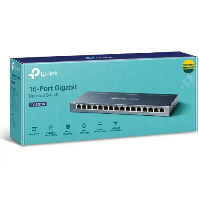 Trocar TP-Link (TL-SG116)