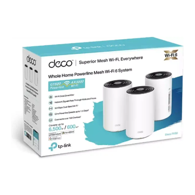 Router TP-Link (Deco PX50 3 pack)