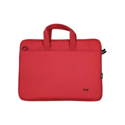 Τσάντα φορητού υπολογιστή Trust Bologna Slim Laptop Bag, Red (24449)