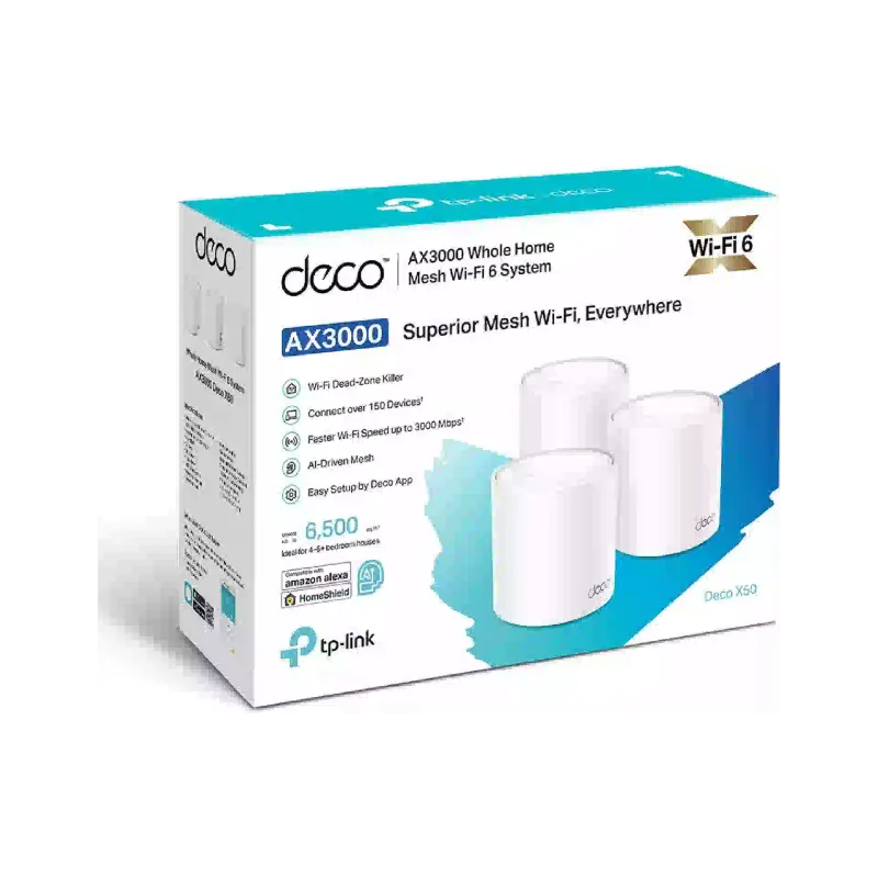 Wi-Fi system TP-Link  X50 (Deco X50 3 pack)