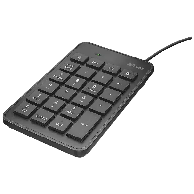 Мембранна клавиатура Trust, Black (22221_TRUST)