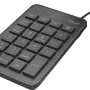 Membrane keyboard Trust  Black (22221_TRUST)