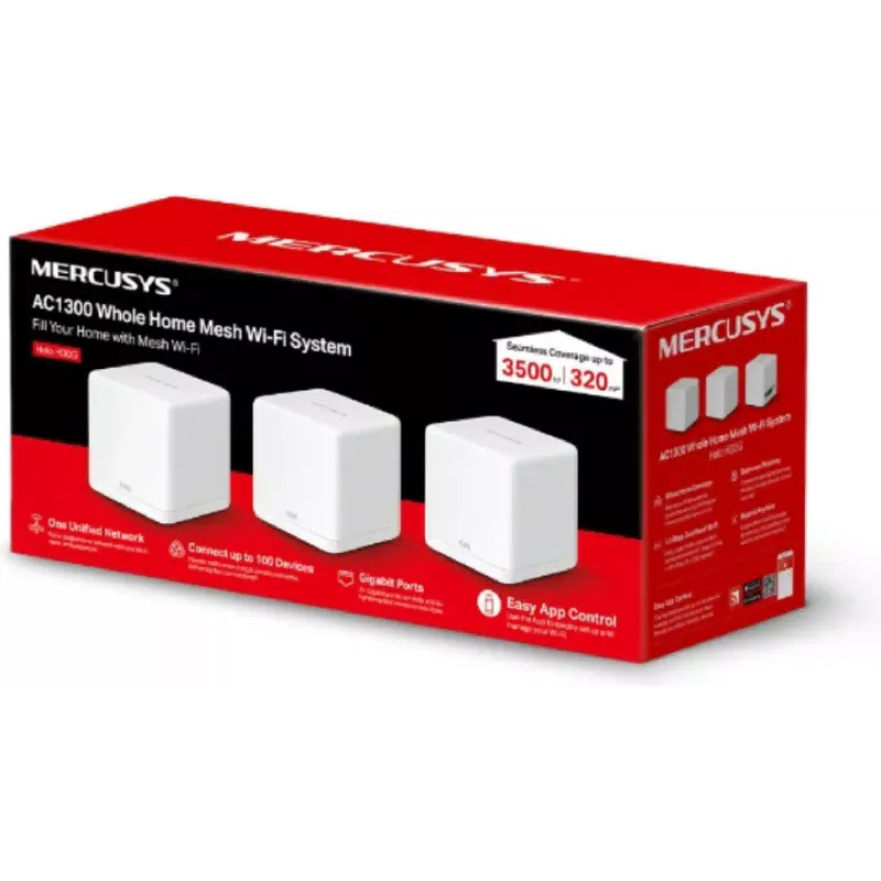 نظام واي فاي Mercusys (Halo-H30G-3-pack)