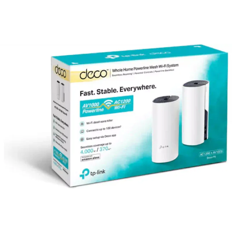 جهاز التوجيه TP-Link P9 (Deco P9 2 pack)