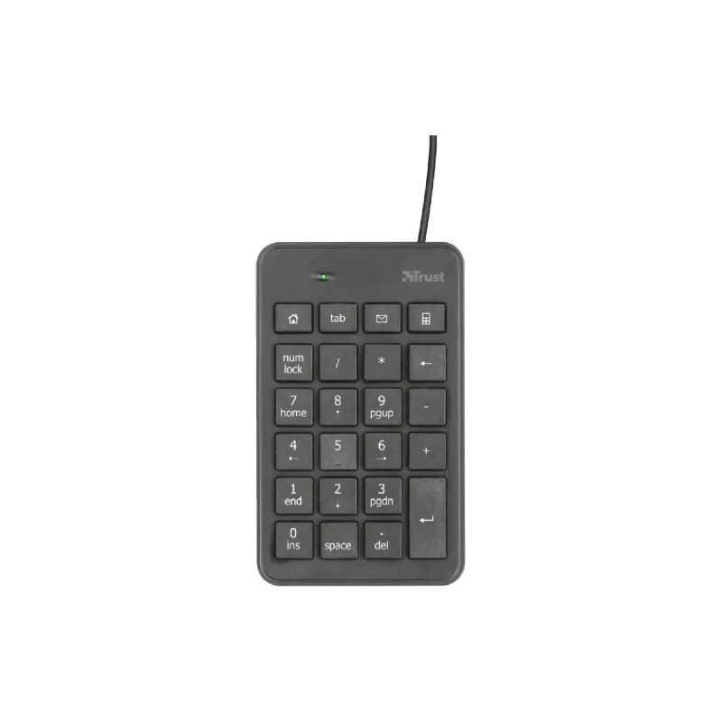 Мембранна клавиатура Trust, Black (22221_TRUST)