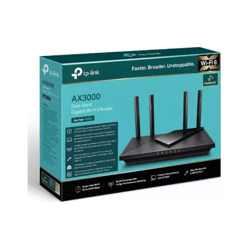 Router TP-Link (Archer AX55)