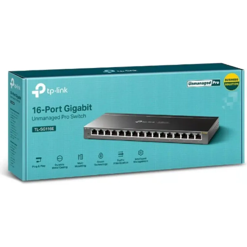 Switch TP-Link  (TL-SG116E)