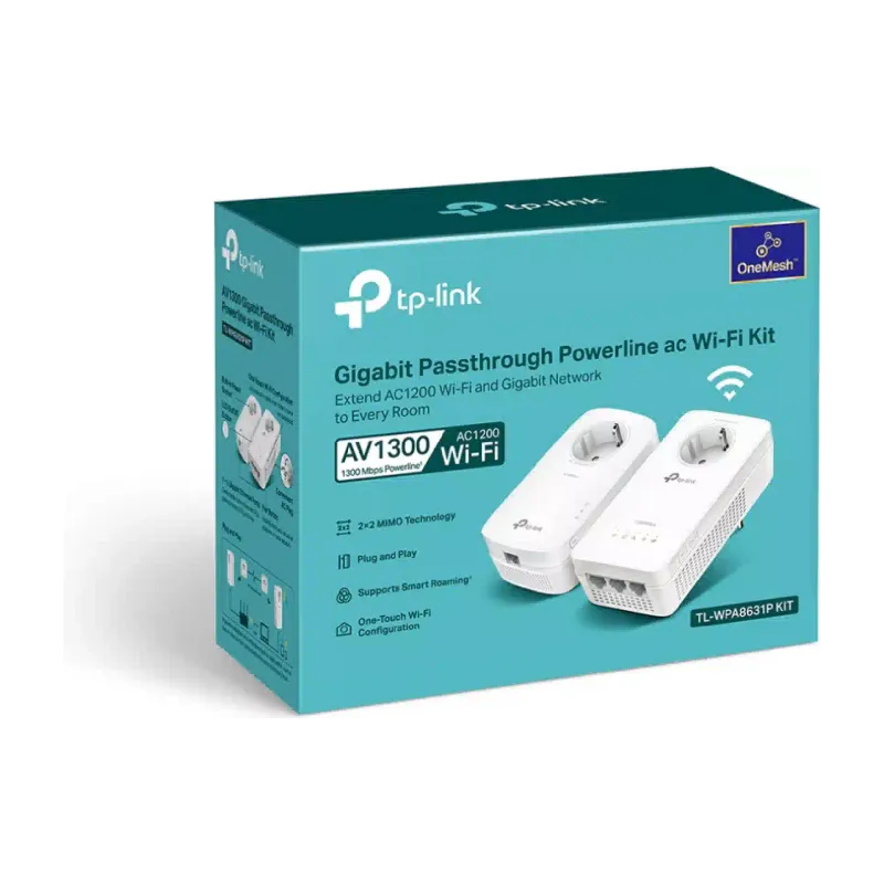 محول خطوط الطاقة TP-Link (TL-WPA8631P kit)