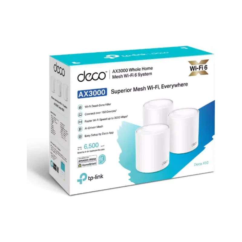 Маршрутизатор TP-Link  (Deco X50 1 pack)