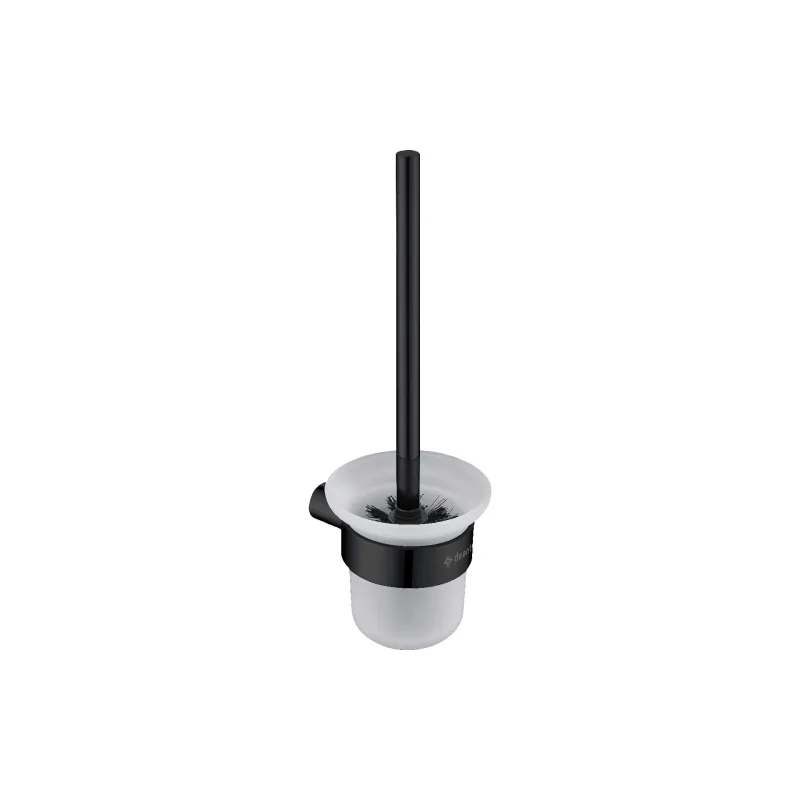 فرشاة المرحاض Deante Round, Black (ADR_N711)