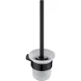 Βούρτσα τουαλέτας Deante Round, Black (ADR_N711)