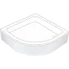 Cobertura para base de chuveiro Deante Plus II, White (KTU_032O)