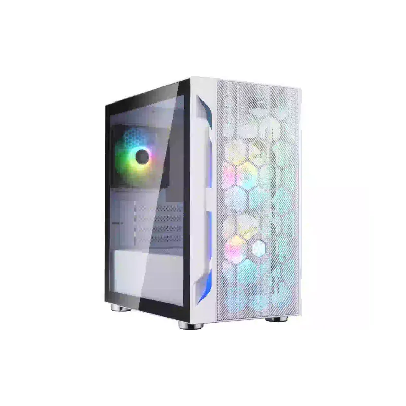 حالة الكمبيوتر SilverStone Fara, White (SST-FAH1MW-PRO)
