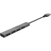 USB-хаб Trust USB-A - USB-A х4 (23786_TRUST), Gray