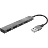 USB-хаб Trust USB-A - USB-A х4 (23786_TRUST), Gray