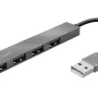 USB хъб Trust USB-A - USB-A х4, Gray (23786_TRUST)