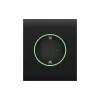 Panel central para enchufe Ajax, Black (000038778)