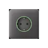 اللوحة الأمامية للمقبس Ajax, Grey (000038810)