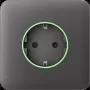 اللوحة الأمامية للمقبس Ajax, Grey (000038810)