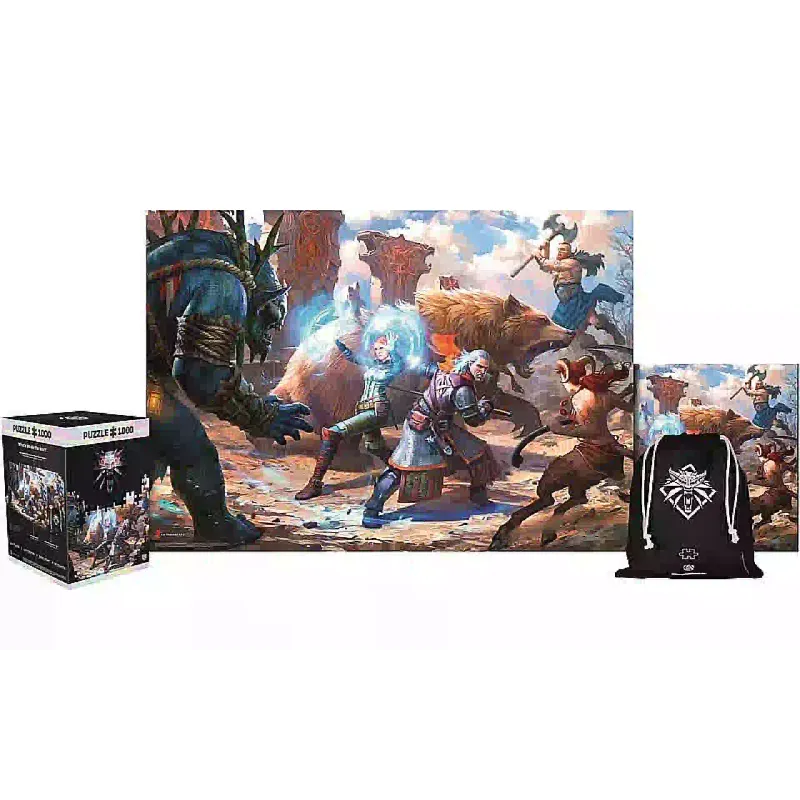 لغز GoodLoot The Witcher Geralt & Triss in Battle (5908305233619)