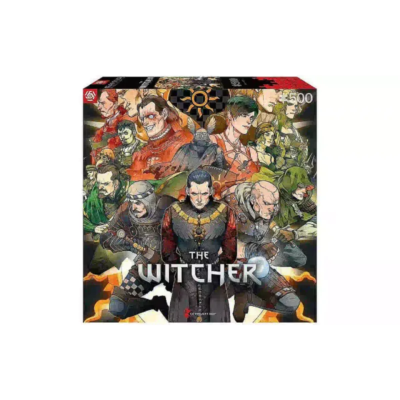 Пазл GoodLoot The Witcher Nilfgaard puzzles (5908305244936), 500 шт