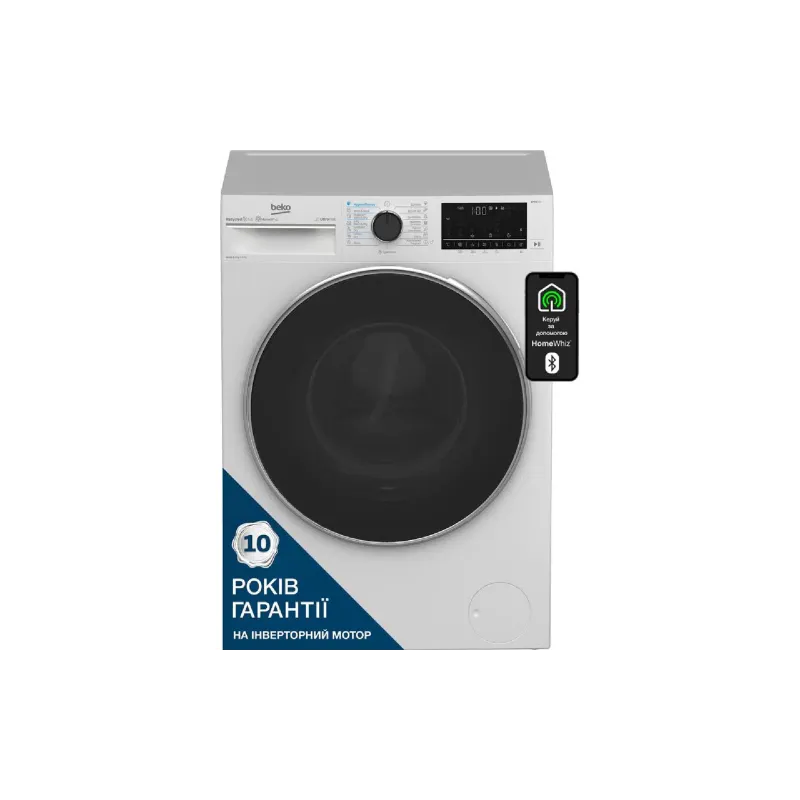 Прально-сушильна машина Beko (B5DFT59447W), White