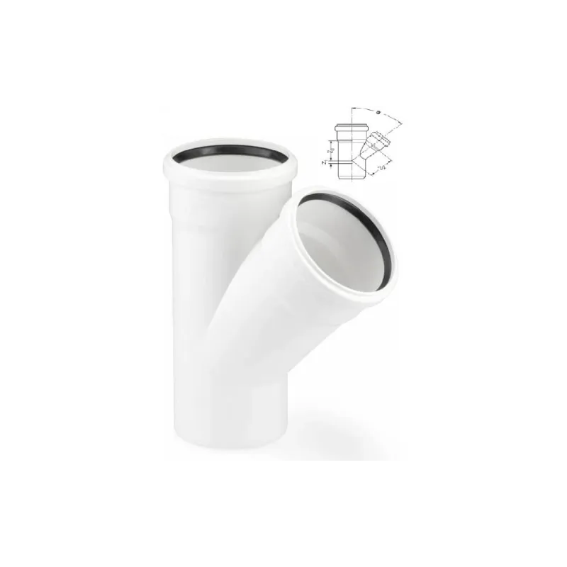 Tee Rehau Raupiano Plus, White (121254001)
