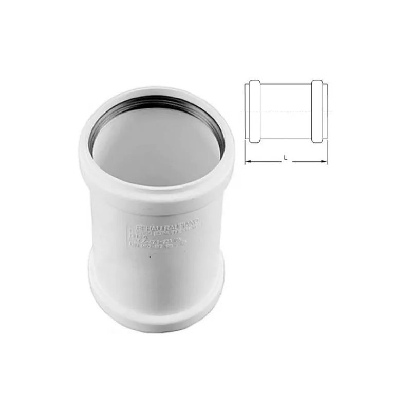 Acoplamento Rehau Raupiano Plus, White (121514001)