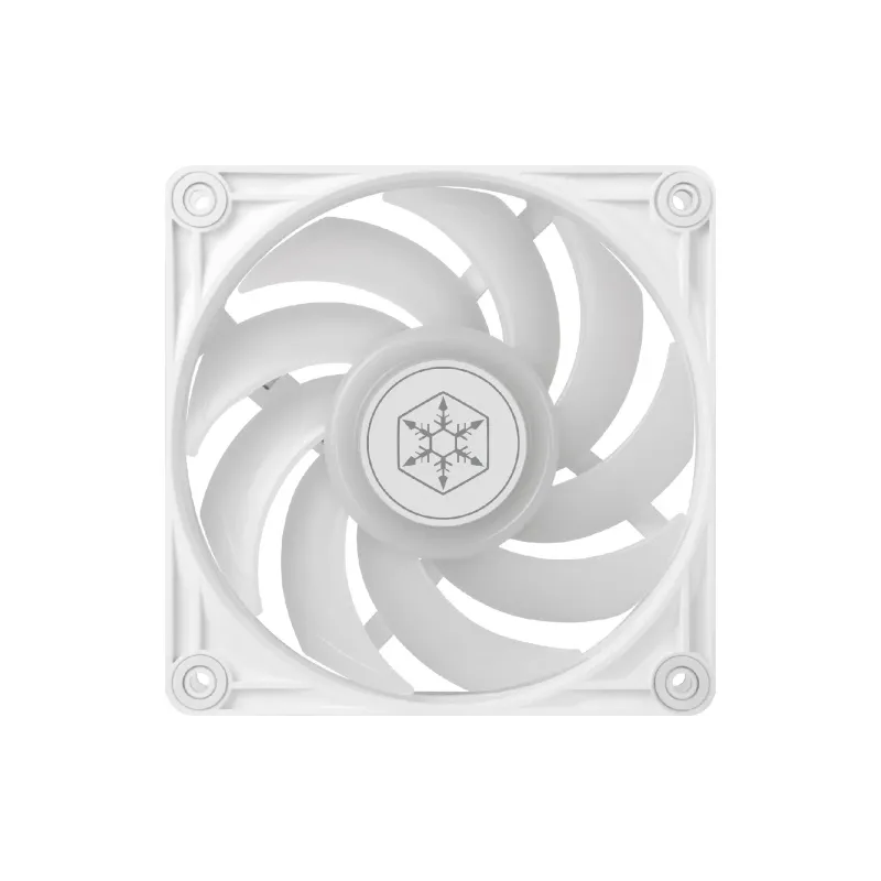 مروحة العلبة SilverStone, White (SST-VS120W-ARGB)