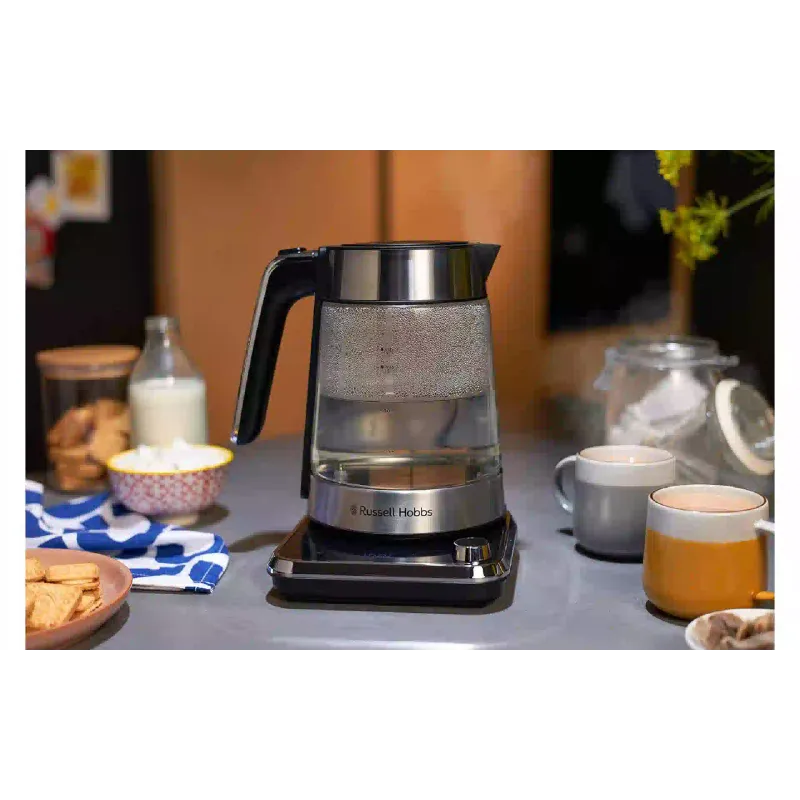 غلاية كهربائية Russell Hobbs Attentiv Kettle, Gray (26200-70)