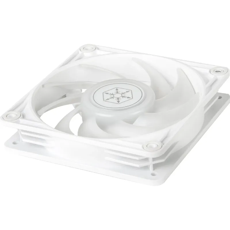 مروحة العلبة SilverStone, White (SST-VS120W-ARGB)