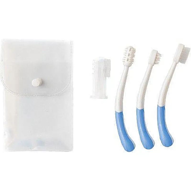 Σετ οδοντιατρικής φροντίδας Nuvita, Blue (NV1145Blue)
