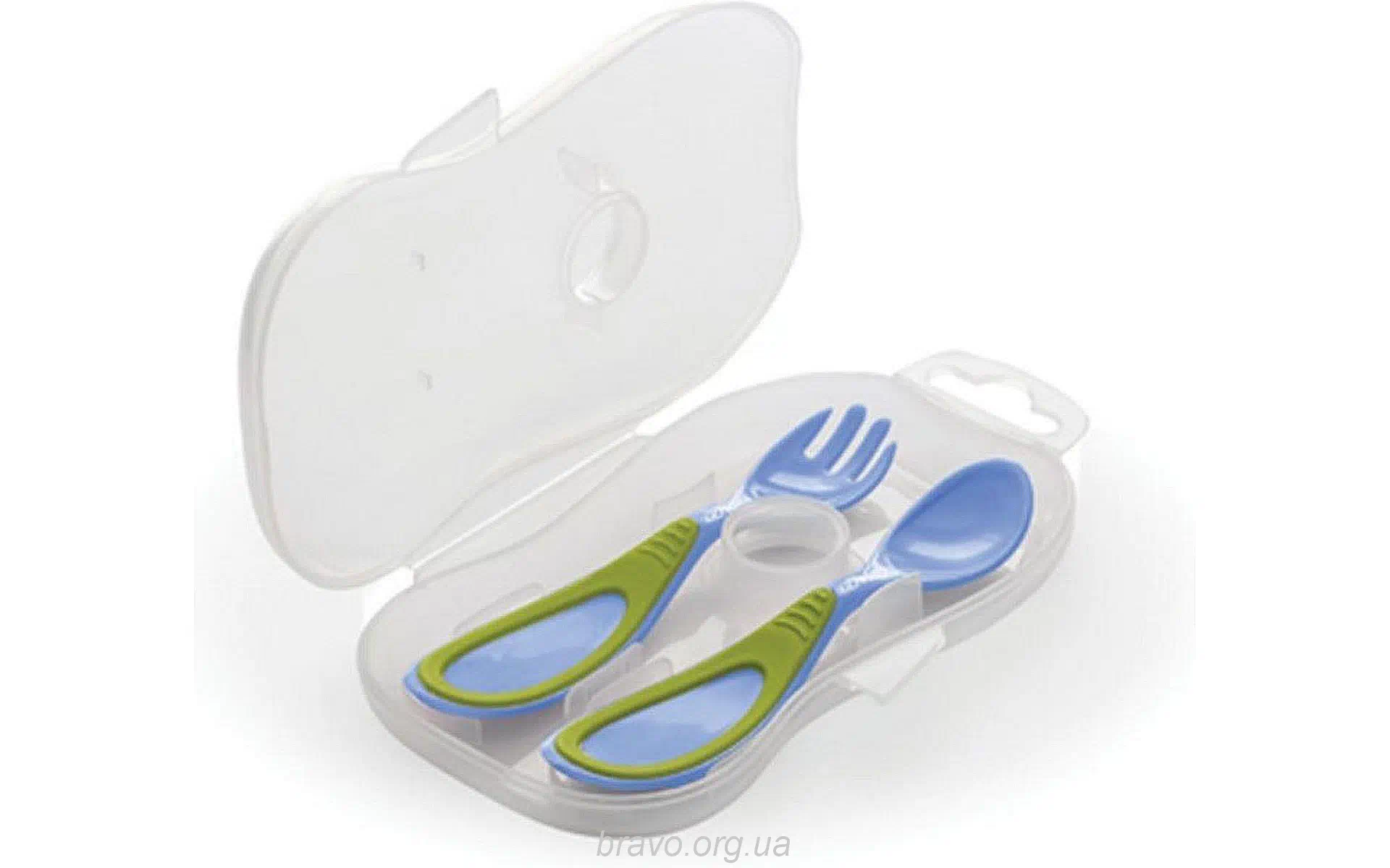 Комплект прибори за хранене Nuvita, Blue (NV1407Blue) Комплект прибори за хранене Nuvita, Blue (NV1407Blue)