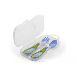 Комплект прибори за хранене Nuvita, Blue (NV1407Blue)