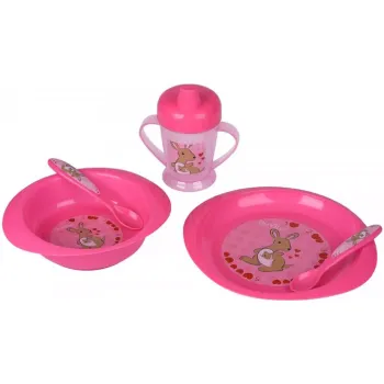 Komplet za hranjenje Nuvita (NV1495Pink)